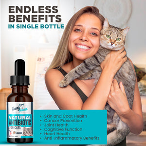 Handy Hound Cat Wellness Formula – Herbal Immune Support, 2 oz