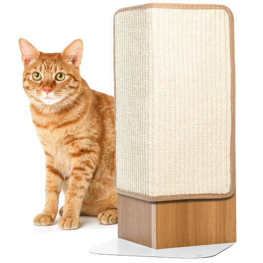 Handy Hound Cat Corner Scratcher - Removable Mat